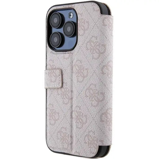Guess 4G Metal Logo case for iPhone 15 Pro - pink - Cell phone cases and covers<<<HurtelXML