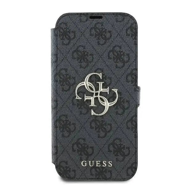 Guess 4G Metal Logo iPhone 16 Plus Case - Black - Cell phone cases and covers<<<HurtelXML