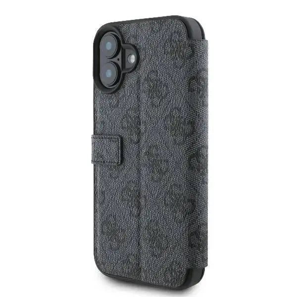 Guess 4G Metal Logo iPhone 16 Plus Case - Black - Cell phone cases and covers<<<HurtelXML