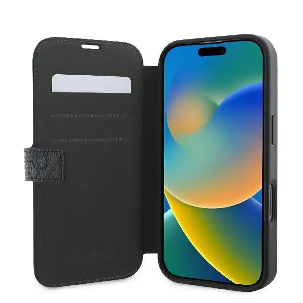 Guess 4G Metal Logo iPhone 16 Pro Case - Black - Cell phone cases and covers<<<HurtelXML