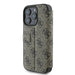 Guess 4G Metal Logo iPhone 16 Pro Case - Brown - Cell phone cases and covers<<<HurtelXML