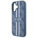 Guess 4G Printed Stripes MagSafe case for iPhone 16 - blue - Cell phone cases and covers<<<HurtelXML