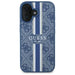 Guess 4G Printed Stripes MagSafe case for iPhone 16 - blue - Cell phone cases and covers<<<HurtelXML