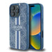 Guess 4G Printed Stripes MagSafe case for iPhone 16 Pro - blue - Cell phone cases and covers<<<HurtelXML