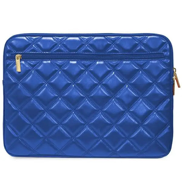 Guess 4G Quilted case for a 14’’ laptop - blue - Laptop bags<<<HurtelXML