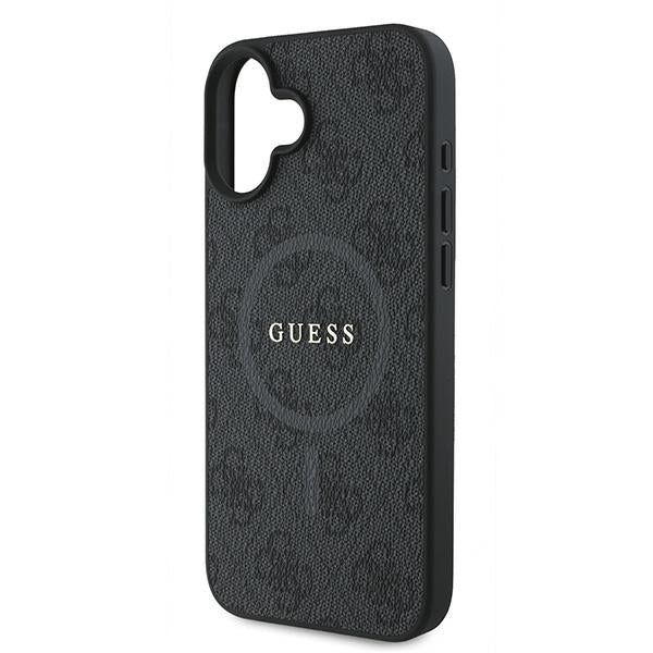 Guess 4G Ring Classic Logo MagSafe case for iPhone 16 Plus - black - Cell phone cases and covers<<<HurtelXML