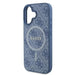 Guess 4G Ring Classic Logo MagSafe case for iPhone 16 Plus - blue - Cell phone cases and covers<<<HurtelXML