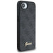 Guess 4G Script Logo MagSafe case for iPhone 16e - black - Cell phone cases and covers<<<HurtelXML