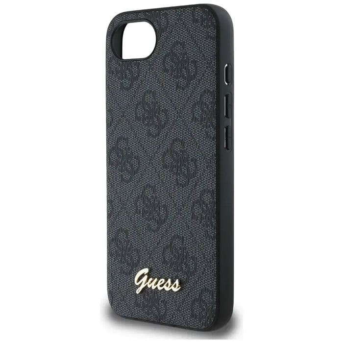 Guess 4G Script Logo MagSafe case for iPhone 16e - black - Cell phone cases and covers<<<HurtelXML