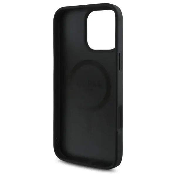 Guess 4G Small Classic MagSafe case for iPhone 16 Pro - black - Cell phone cases and covers<<<HurtelXML
