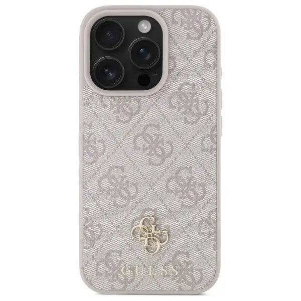 Guess 4G Small Classic MagSafe case for iPhone 16 Pro Max - pink - Cell phone cases and covers<<<HurtelXML
