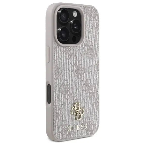Guess 4G Small Classic MagSafe case for iPhone 16 Pro Max - pink - Cell phone cases and covers<<<HurtelXML