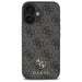 Guess 4G Small Classic MagSafe iPhone 16 Case - Brown - Cell phone cases and covers<<<HurtelXML