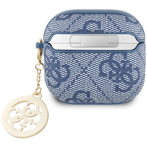 Guess 4G Strass Charm Case for AirPods 4 - Blue - Cell phone cases and covers<<<HurtelXML