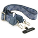 Guess 4G Strass Logo & Big Strap Metal Buttons MagSafe Case for iPhone 17 - Blue - Cell phone cases