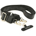 Guess 4G Strass Logo & Big Strap Metal Buttons MagSafe Case for iPhone 17 Pro - Black - Cell phone cases