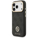 Guess 4G Strass Logo & Big Strap Metal Buttons MagSafe Case for iPhone 17 Pro - Black - Cell phone cases