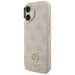Guess 4G Strass Logo & Big Strap Metal Buttons MagSafe Case for iPhone 17 - Pink - Cell phone cases