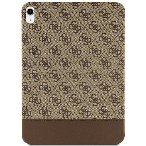 Guess 4G Stripe Allover case for iPad 10.9’’ - brown - Cell phone cases and covers<<<HurtelXML