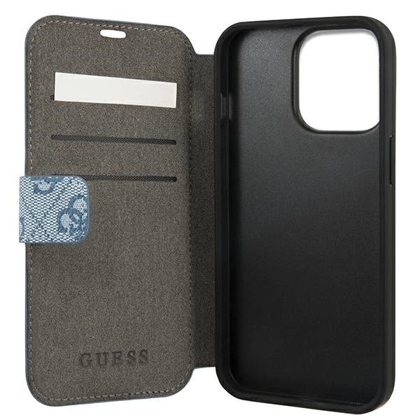 Guess 4G Stripe Case for iPhone 13 Pro / 13 6.1’’ - Blue - Cell phone cases and covers<<<HurtelXML