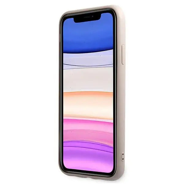 Guess 4G Stripe Collection Case for iPhone 11 / Xr 6.1’’ - Pink - Cell phone cases and covers<<<HurtelXML