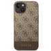 Guess 4G Stripe Collection Case for iPhone 14 Plus / 15 Plus 6.7’’ - Brown - Cell phone cases and covers<<<HurtelXML