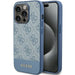 Guess 4G Stripe Collection case for iPhone 15 Pro Max - blue - Cell phone cases and covers<<<HurtelXML
