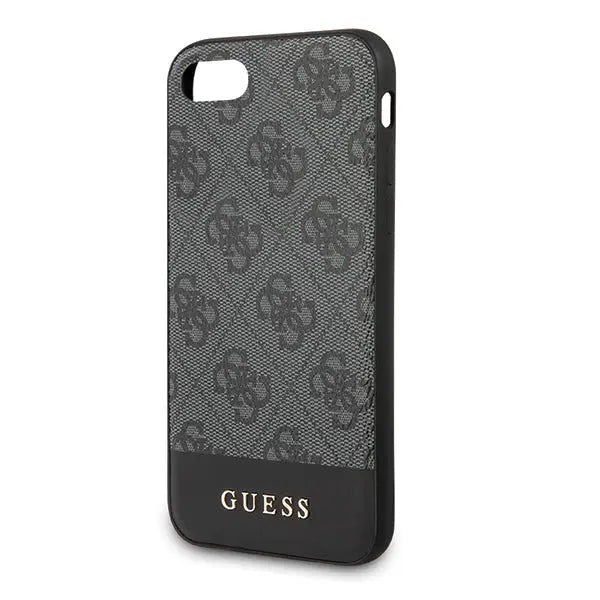 Guess 4G Stripe Collection case for iPhone 7 / 8 / SE 2020 / SE 2022 - gray - Cell phone cases and covers<<<HurtelXML