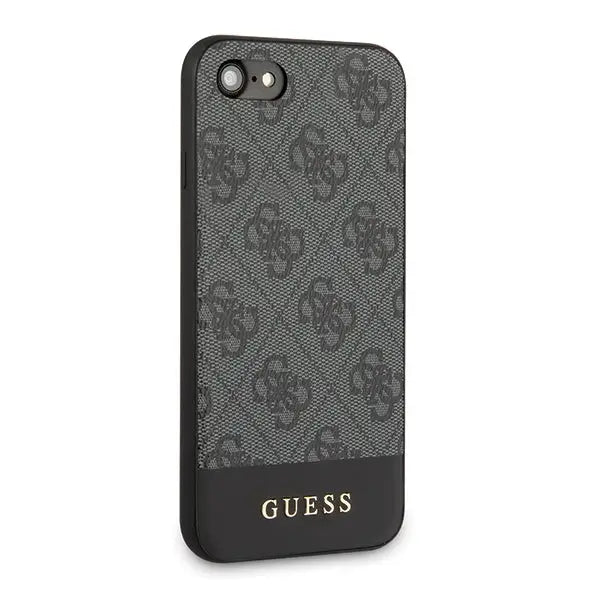 Guess 4G Stripe Collection case for iPhone 7 / 8 / SE 2020 / SE 2022 - gray - Cell phone cases and covers<<<HurtelXML