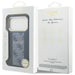 Guess 4G Stripe MagSafe Case for iPhone 17 Pro - Blue - Cell phone cases and covers<<<HurtelXML