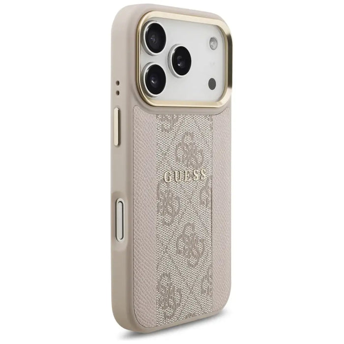 Guess 4G Stripe MagSafe Case for iPhone 17 Pro - Pink - Cell phone cases and covers<<<HurtelXML