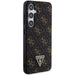 Guess 4G Triangle case for Samsung Galaxy S24+ - black - Cell phone cases and covers<<<HurtelXML