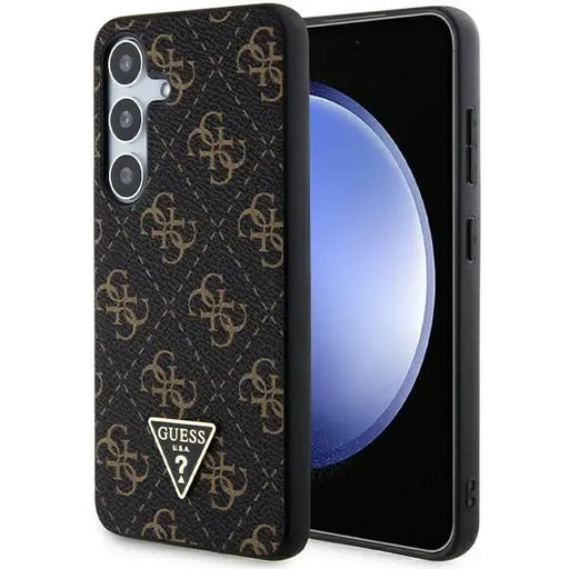 Guess 4G Triangle case for Samsung Galaxy S24+ - black - Cell phone cases and covers<<<HurtelXML