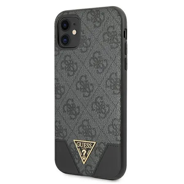 Guess 4G Triangle Collection case for iPhone 11 6.1’’ / Xr - gray - Cell phone cases and covers<<<HurtelXML