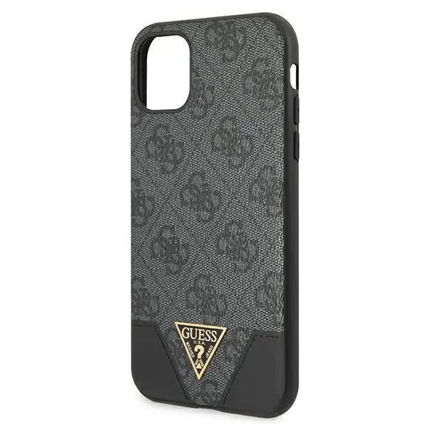 Guess 4G Triangle Collection case for iPhone 11 6.1’’ / Xr - gray - Cell phone cases and covers<<<HurtelXML