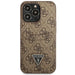 Guess 4G Triangle Logo Cardslot Case for iPhone 13 Pro / 13 - Brown - Cell phone cases and covers<<<HurtelXML