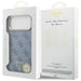 Guess 4G Triangle Logo MagSafe Case for iPhone 17 Pro Max - Blue and Gold - Cell phone cases and covers<<<HurtelXML
