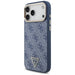 Guess 4G Triangle Logo MagSafe Case for iPhone 17 Pro Max - Blue and Gold - Cell phone cases and covers<<<HurtelXML