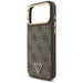Guess 4G Triangle Logo MagSafe Case for iPhone 17 Pro Max - Brown & Gold - Cell phone cases and covers<<<HurtelXML