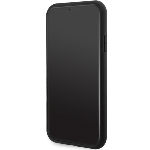 Guess 4G Triangle Metal Logo case for iPhone 11 / XR - black - Cell phone cases and covers<<<HurtelXML