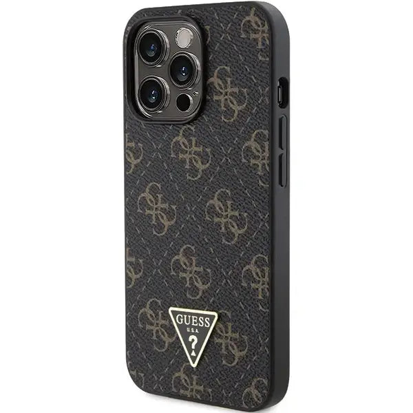 Guess 4G Triangle Metal Logo case for iPhone 13 Pro / iPhone 13 - black - Cell phone cases and covers<<<HurtelXML