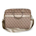Guess 4G Uptown bag for a 16’’ laptop - brown - Laptop bags<<<HurtelXML
