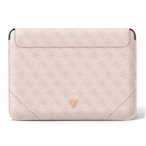 Guess 4G Uptown Triangle Logo case for 13-14’’ laptop - pink - Laptop bags<<<HurtelXML