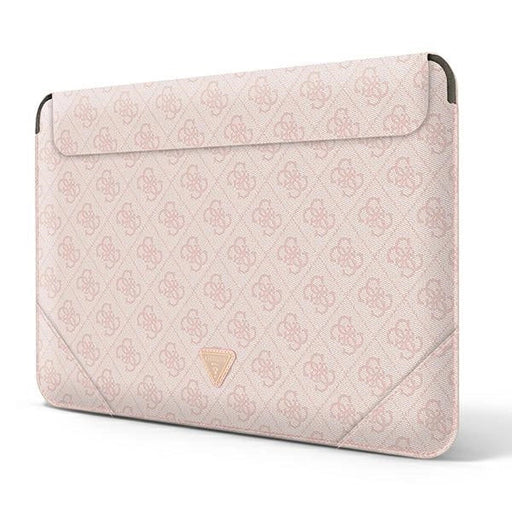 Guess 4G Uptown Triangle Logo case for 13-14’’ laptop - pink - Laptop bags<<<HurtelXML