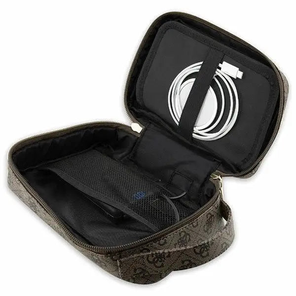 Guess Bag GUHBP4RPSW Organizer brown/brown 4G Printed Stripes - Others<<<HurtelXML