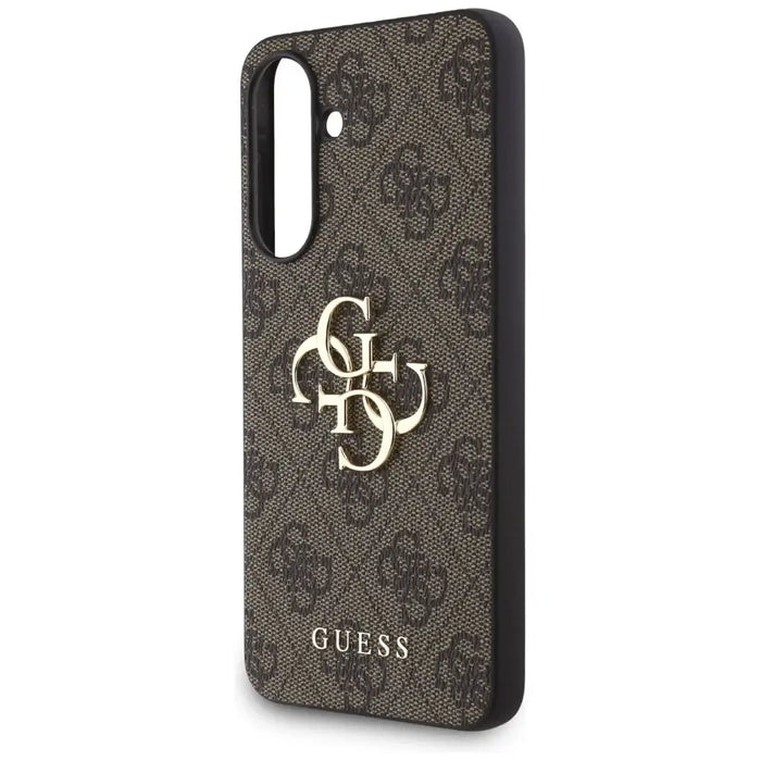 Guess Big 4G Logo Classic Logo Case for Samsung Galaxy A36 - Brown - Cell phone cases and covers<<<HurtelXML