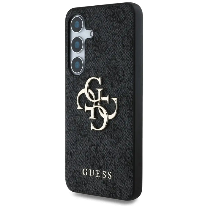 Guess Big 4G Logo Classic Logo Case for Samsung Galaxy S25 Plus Black - Cell phone cases and covers<<<HurtelXML