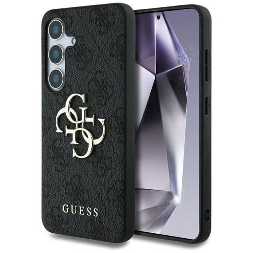 Guess Big 4G Logo Classic Logo Case for Samsung Galaxy S25 Plus Black - Cell phone cases and covers<<<HurtelXML
