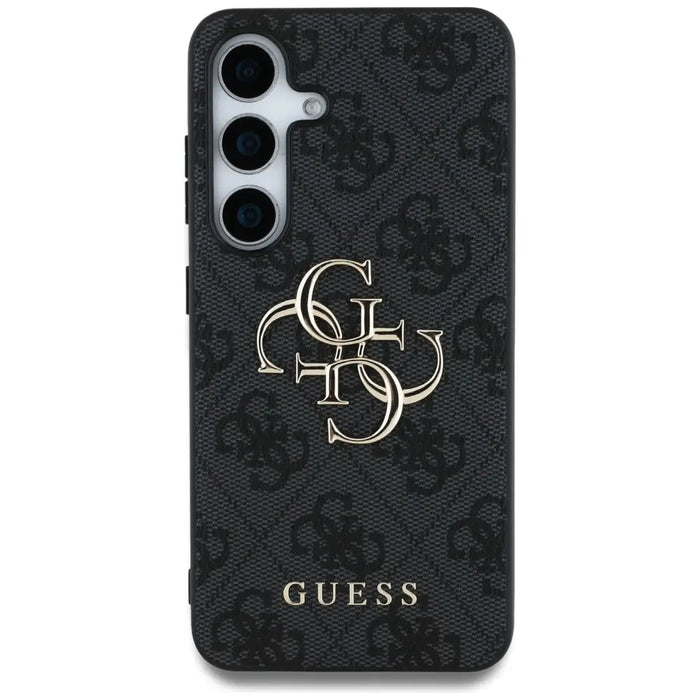 Guess Big 4G Logo Classic Logo Case for Samsung Galaxy S25 Plus Black - Cell phone cases and covers<<<HurtelXML
