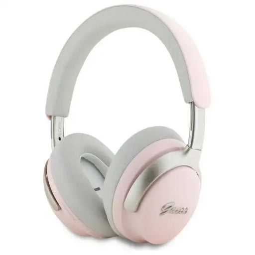 Guess Bluetooth ANC/ENC Headphones GUBHC22PSBCSMP Pink DB Metal Script Logo - Headphones and speakers<<<HurtelXML